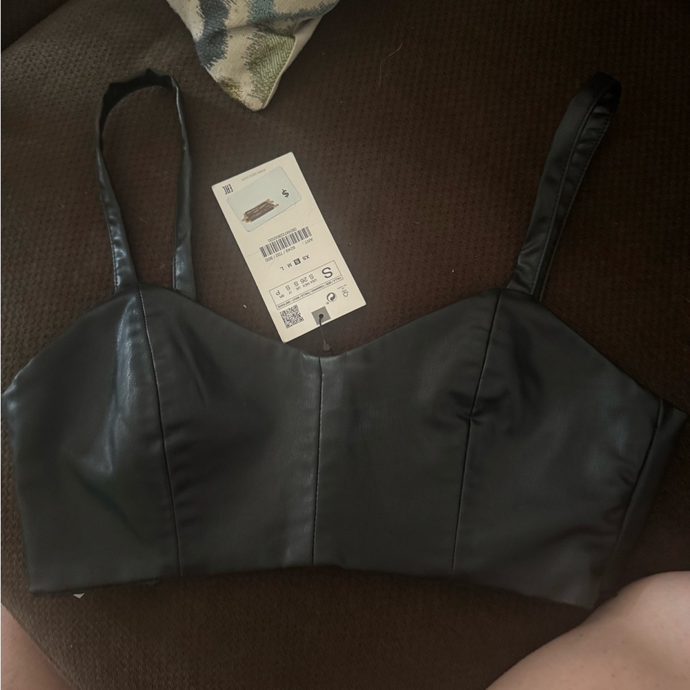 Zara Black Women's Bra Top